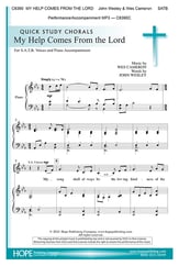 My Help Comes from the Lord SATB choral sheet music cover